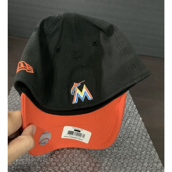 Vintage New Era 3930 MLB Miami Marlins 2Tone Script Adult S/M OS New RARE DESIGN - Picture 5 of 7